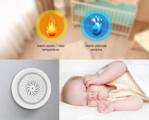 Wi-Fi smart alarmna sirena WFS-SR02 - Image 2